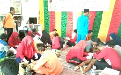 UPT Puskesmas Panipahan Gelar Sunat Massal