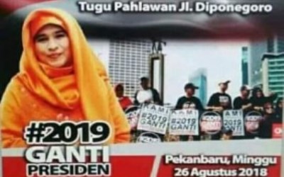 Deklarasi #2019gantipresiden Tak Ada Izin