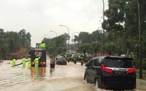 Diguyur Hujan, Giliran Sebagian Wilayah Batam Terendam Banjir