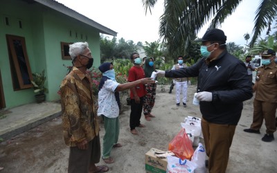 Sekda Asahan Pantau 17 ODP di Rahuning dan Simpang Empat