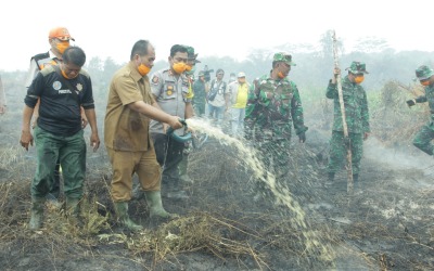 Pemkab Asahan Gelar Apel Gabungan Tim Karhutla