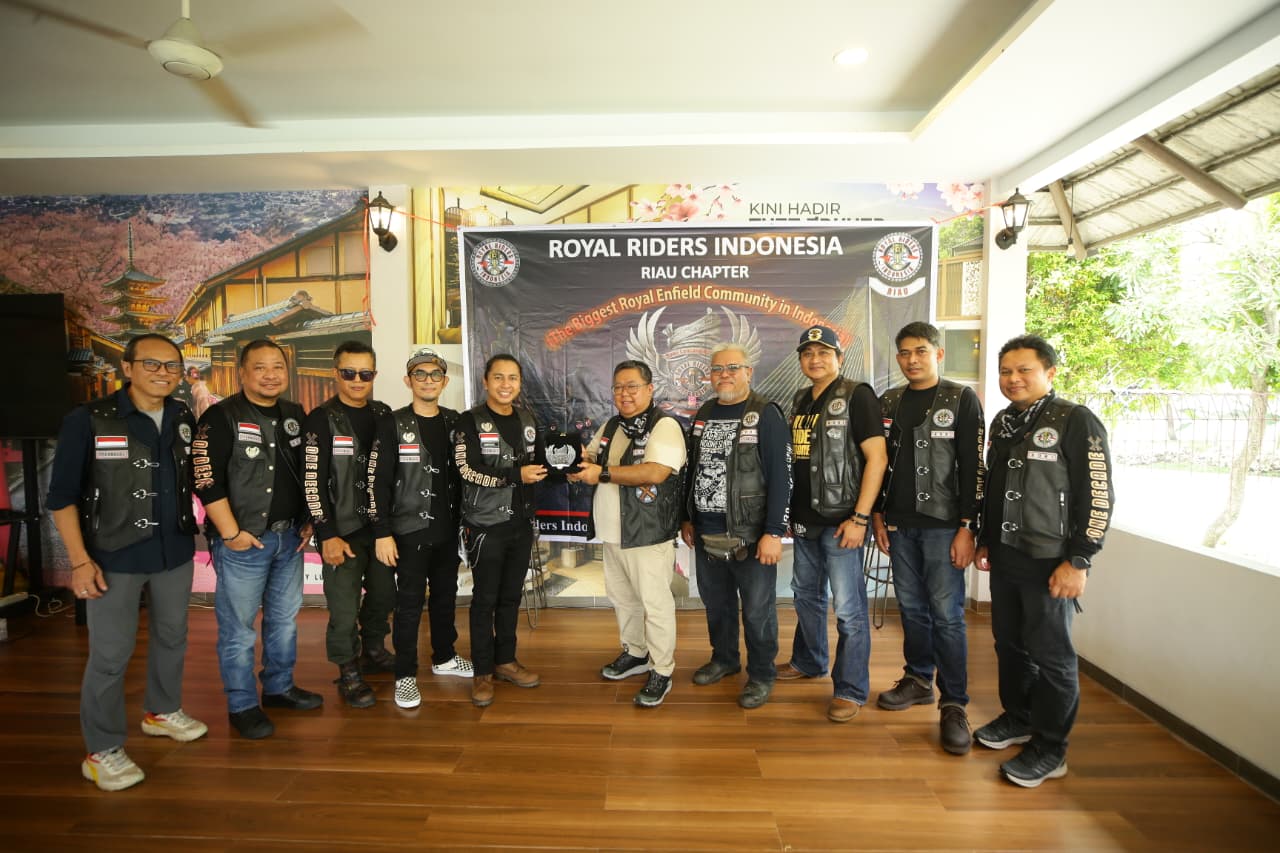 Royal Riders Indonesia Kukuhkan Pengurus Chapter Riau 2026–2028