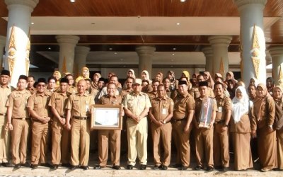 Raih Predikat Terbaik I, Bapeda Rohul Tuai Pujian Bupati