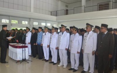 Penyegaraan ASN, Bupati Kaur Lantik Eselon III dan IV