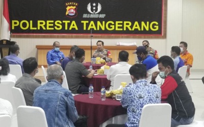 Kapolresta Tangerang Kumpulkan Buruh & Pengusaha