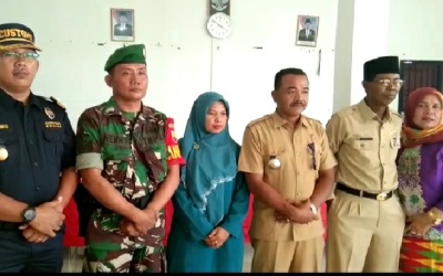 Camat Pasir Limau Kapas Lakukan Sertijab