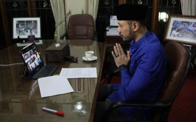 Malam ini, AHY Buka 'Demokrat Bertakbir' Malam Lebaran