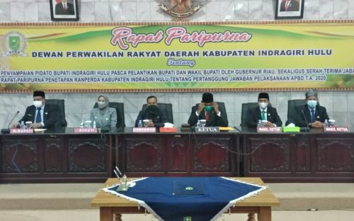 Suwardi Ritonga Pimpin Rapat Paripurna Penetapan Ranperda