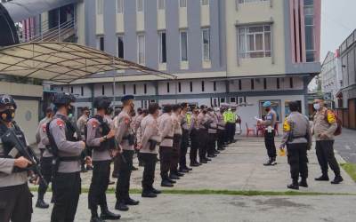 126 Personel Amankan Pleno KPU Kepulauan Meranti