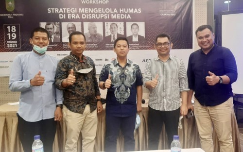 Kabid IKPS Diskominfo Siak Ikuti Workshop Strategi Mengelola Humas