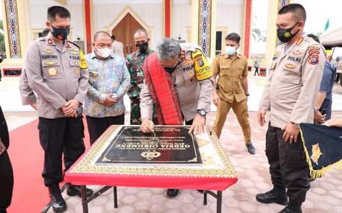 Kapolda Sumatera Utara Resmikan Gereja Oikumene