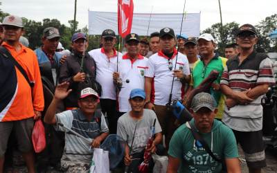 PPMA Resmikan Kantor Baru dan Lomba Mancing