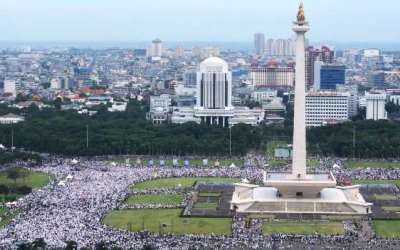 2019 Ganti Presiden Menggaung di Reuni 212