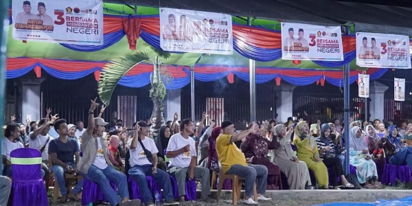 Ribuan Warga Koto Tandun Ikuti Kampanye Dialogis Anton - Syafaruddin Poti