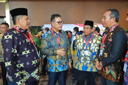 Bupati Alfedri Hadir Temu Bisnis Tahap VI ICEF di Jakarta