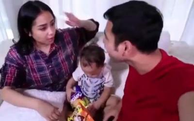 Raffi Ahmad dan Nagita Slavina 'Bertengkar' Kripik