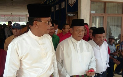 Ribuan Pendukung Antarkan Suyatno-Jamaluddin ke KPUD