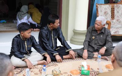 Halal Bilhalal : Plt Bupati Asahan Kunjungi Kediaman H Amal Susilo