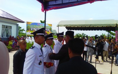 Bupati Rohil Lantik Tiga Penghulu di Kecamatan Palika