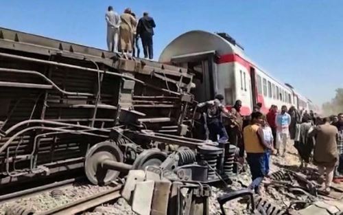 Kereta Tabrakan di Mesir, 32 Orang Tewas dan 66 Luka