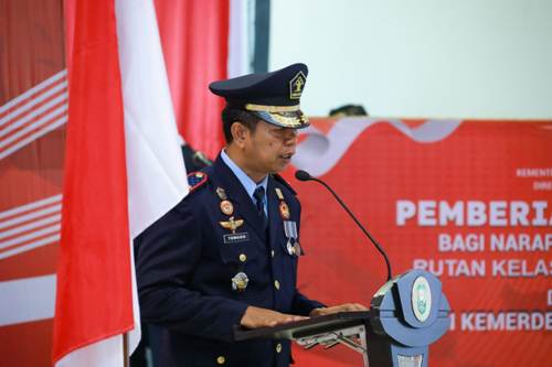 HUT RI ke-78 Rutan Kelas II B Siak, Beri Remisi Umum Bagi 484 Warga Binaan