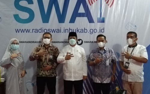 Wujudkan Siaran Sehat, KPID Riau Kunjungi Swai FM Inhu