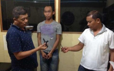 Mantan Tentara di Pekanbaru Diringkus Curi Motor