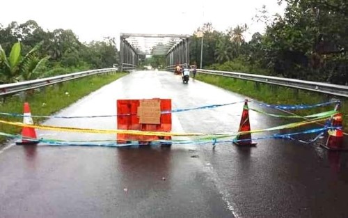 Longsor, Jalan Bukittinggi-Padang via Malalak Ditutup