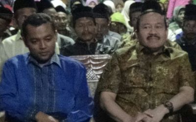 Hujan Deras Tak Surutkan Langkah Politikus Demokrat Sapa Masyarakat