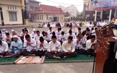 Kemenag Kota Pekanbaru Gelar Sholat Minta Hujan