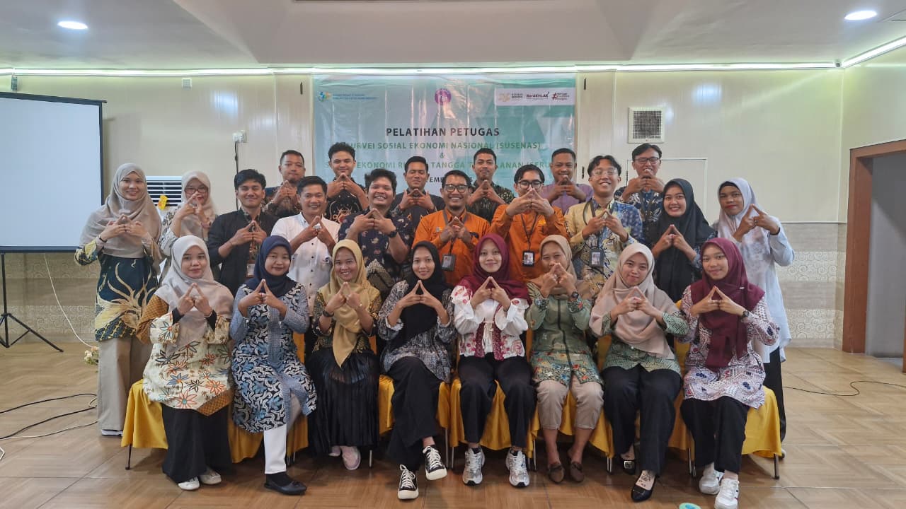 BPS Kepulauan Meranti Siapkan 20 Petugas di Susenas Seruti September 2025