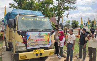 Logistik Pilkada Inhu Mulai Didistribusikan