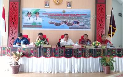 Bupati Samosir Bahas RKPD 2021 Bersama OPD