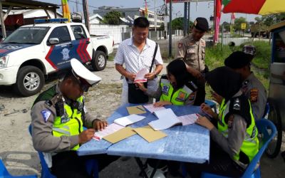 Satlantas Pekanbaru Gelar Operasi Berlalu Lintas