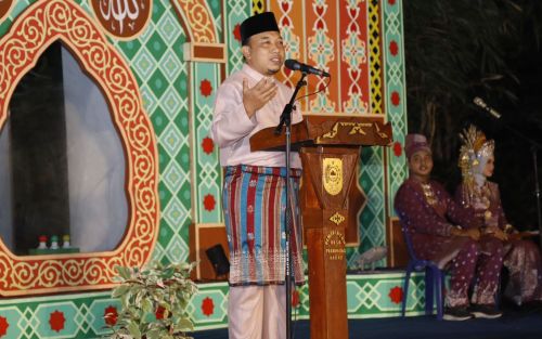 Buka MTQ Tingkat Kampung Perawang Barat, ini Harapan Husni