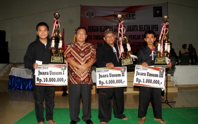 Jaksel Juara Umum Kejurnas Pencak Silat SHT Cup 2015