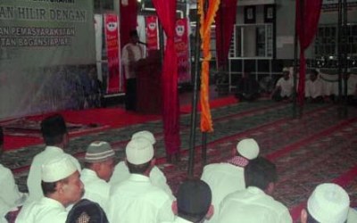 Bupati dan Wakil Bupati Rohil Buka Bersama Narapidana dan Anak Yatim