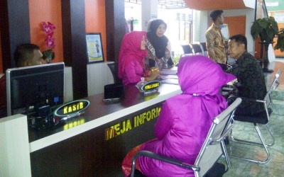 Berurusan di PTSP PN Bengkalis, Serasa di Bank