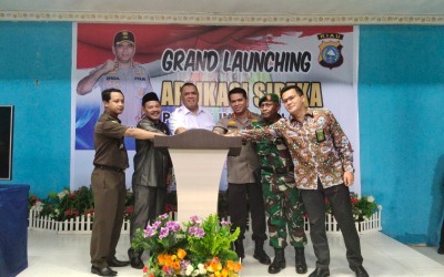 Bupati Bersama Polres Inhu Launching Aplikasi SIPEKA