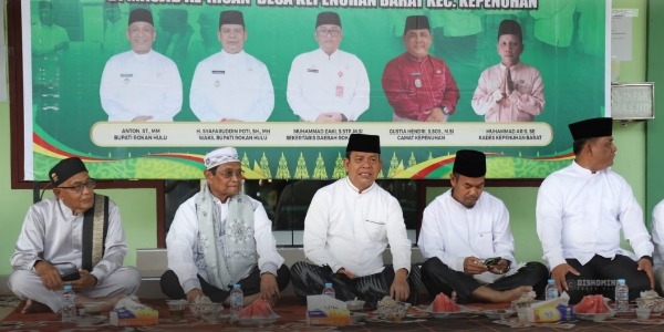 Nuansa Religius dan Kekeluargaan Kental dalam Safari Ramadhan Pemkab Rohul di Kepenuhan Barat