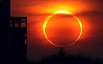 Gerhana Matahari Cincin Akan Muncul di Indonesia Sore Ini