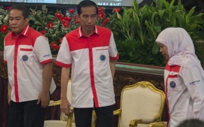 Jokowi Pimpin Pemusnahan 445 Kg Sabu dan 442 Kg Ganja