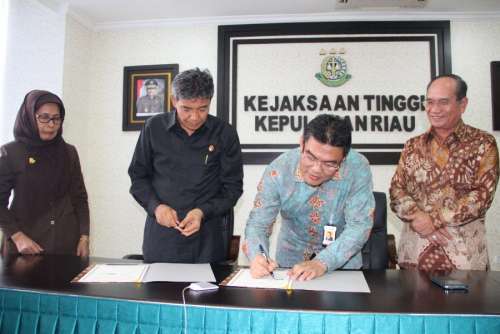 Bank Riau Kepri MOU Dengan Kejati Kepri