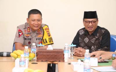 Kapolda Sumsel Silaturahmi Dengan Muhammadiyah