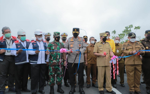 Tol Pekanbaru - Bangkinang Dibuka, Ini Pesan Kapolda Riau