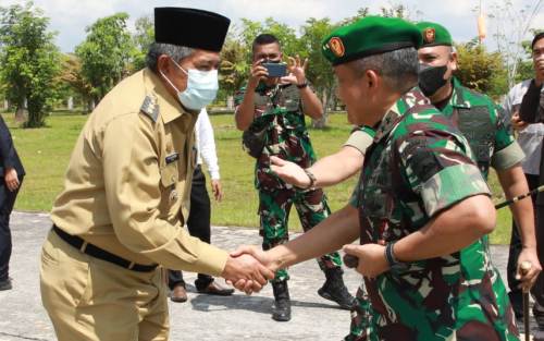 Bupati Siak Terima Kunjungan Pangdam I/BB