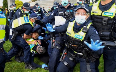 Demo Tolak Lockdown di Australia, 74 Orang Ditangkap