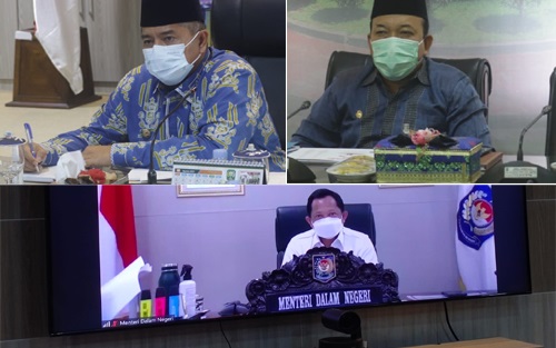 Bupati Siak dan Wakil Ikuti Pembekalan dari Mendagri