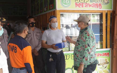 Bupati Siak Pimpin Sosialisasi Penerapan PPKM Level 4 