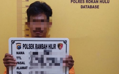 Polisi Tetapkan NM Tersangka Penganiayaan Anak di Rohul